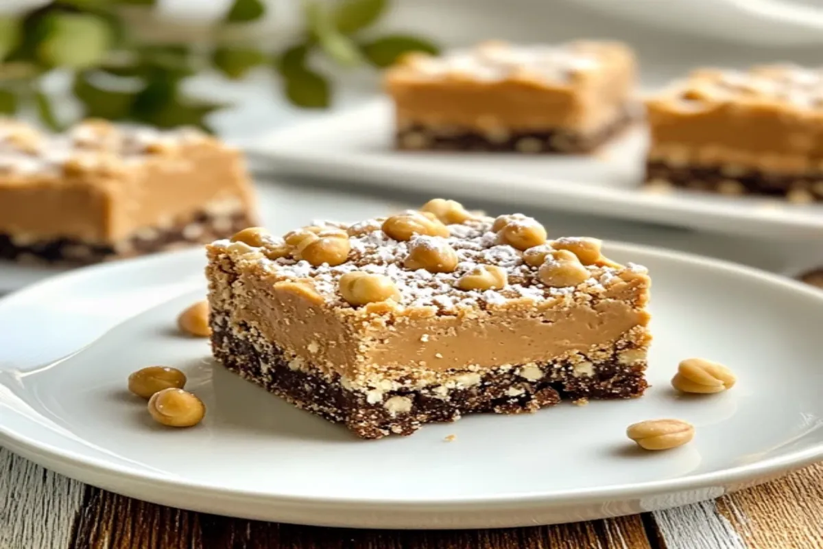 Peanut Butter Blossom Bars A Yummy Treat 1