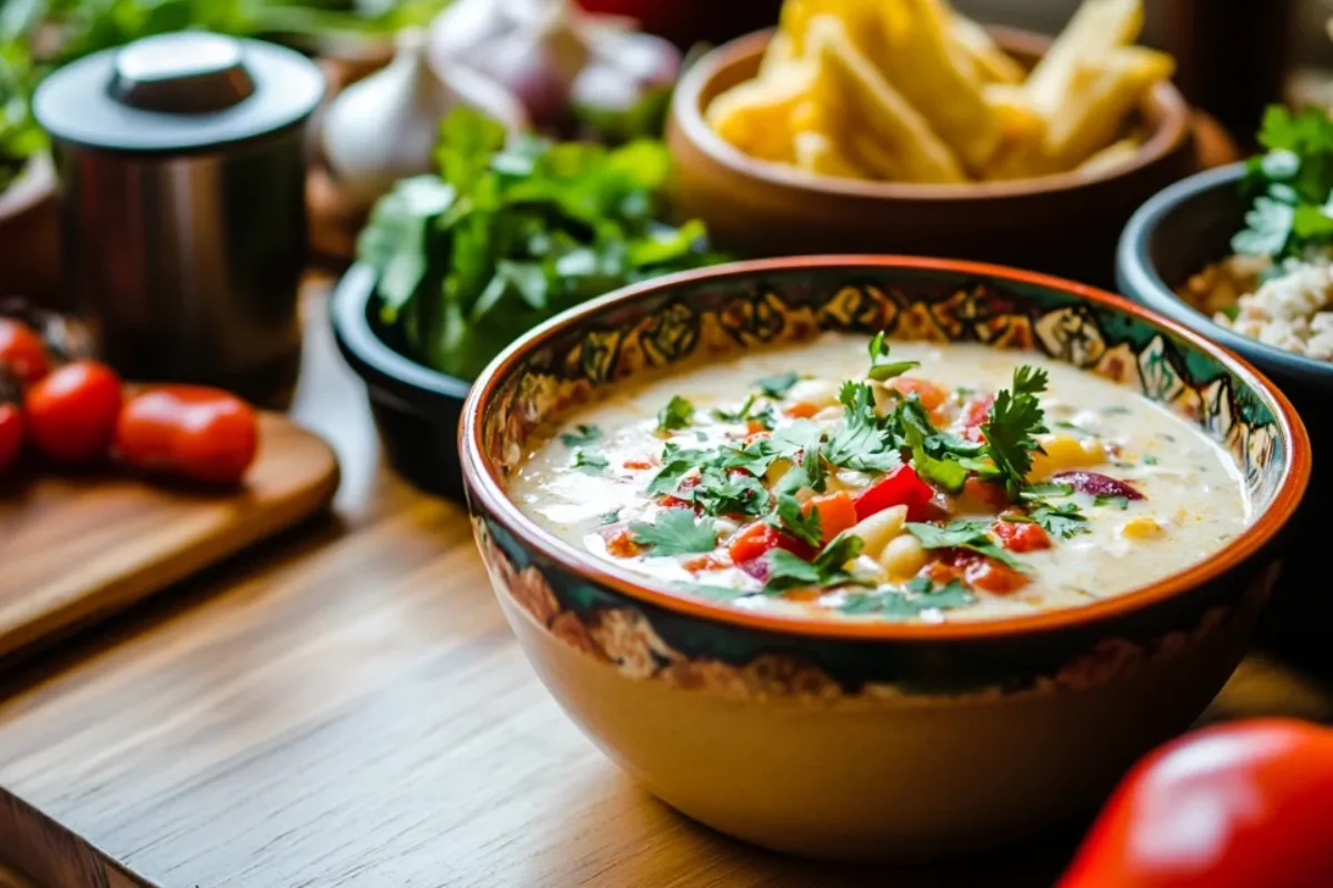 Slow Cooker White Chicken Chili A Creamy and Comforting Dish 1