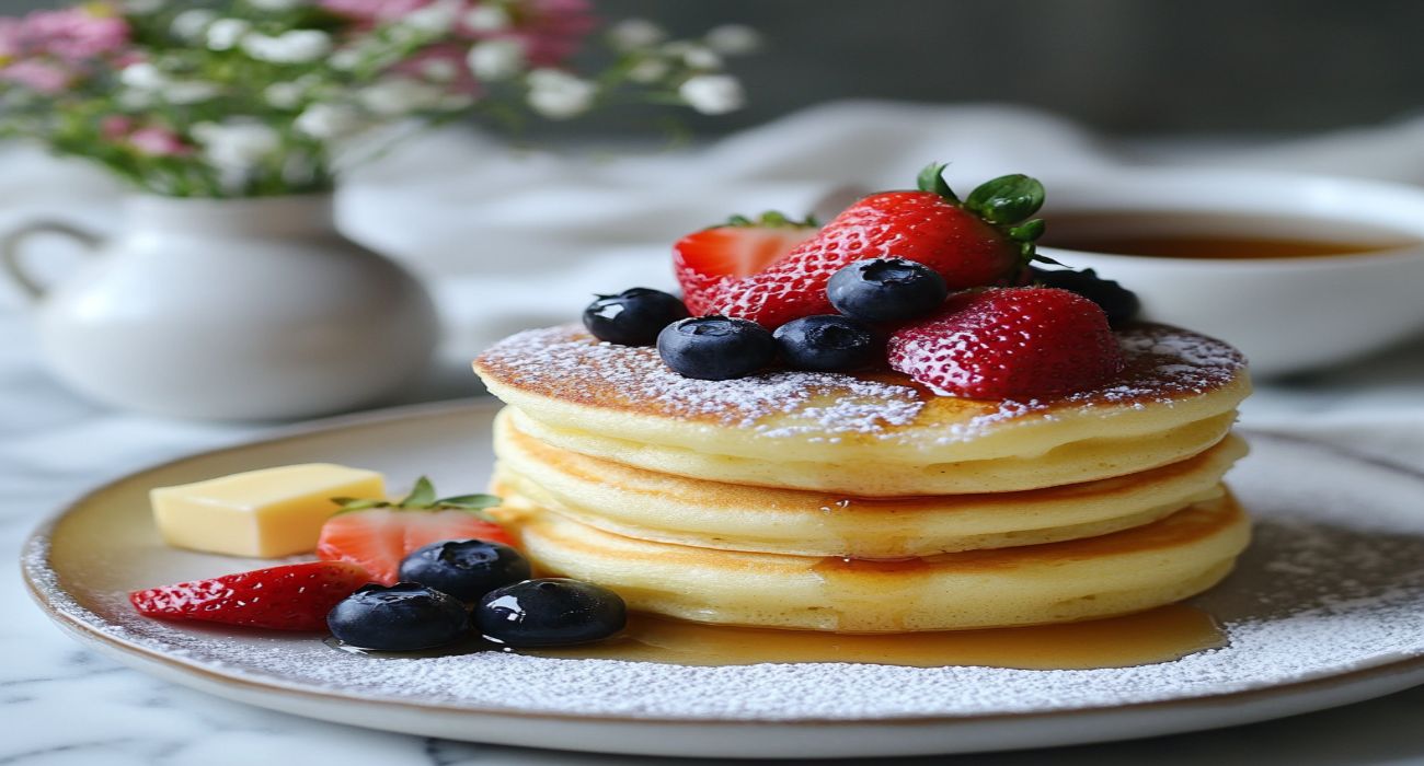 u3329713737 A beautifully plated stack of Japanese souffl pan 5fd50b53 5227 486c 84c4 34b0ec397f99 0